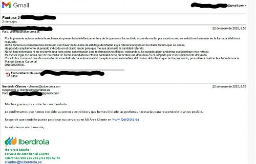 Creo que el arbitraje frente a Iberdrola me ha sido favorable-reclamiberdrola250120r.jpg